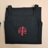 Basic Bib Apron with Embroidered ICXC NIKA Logo